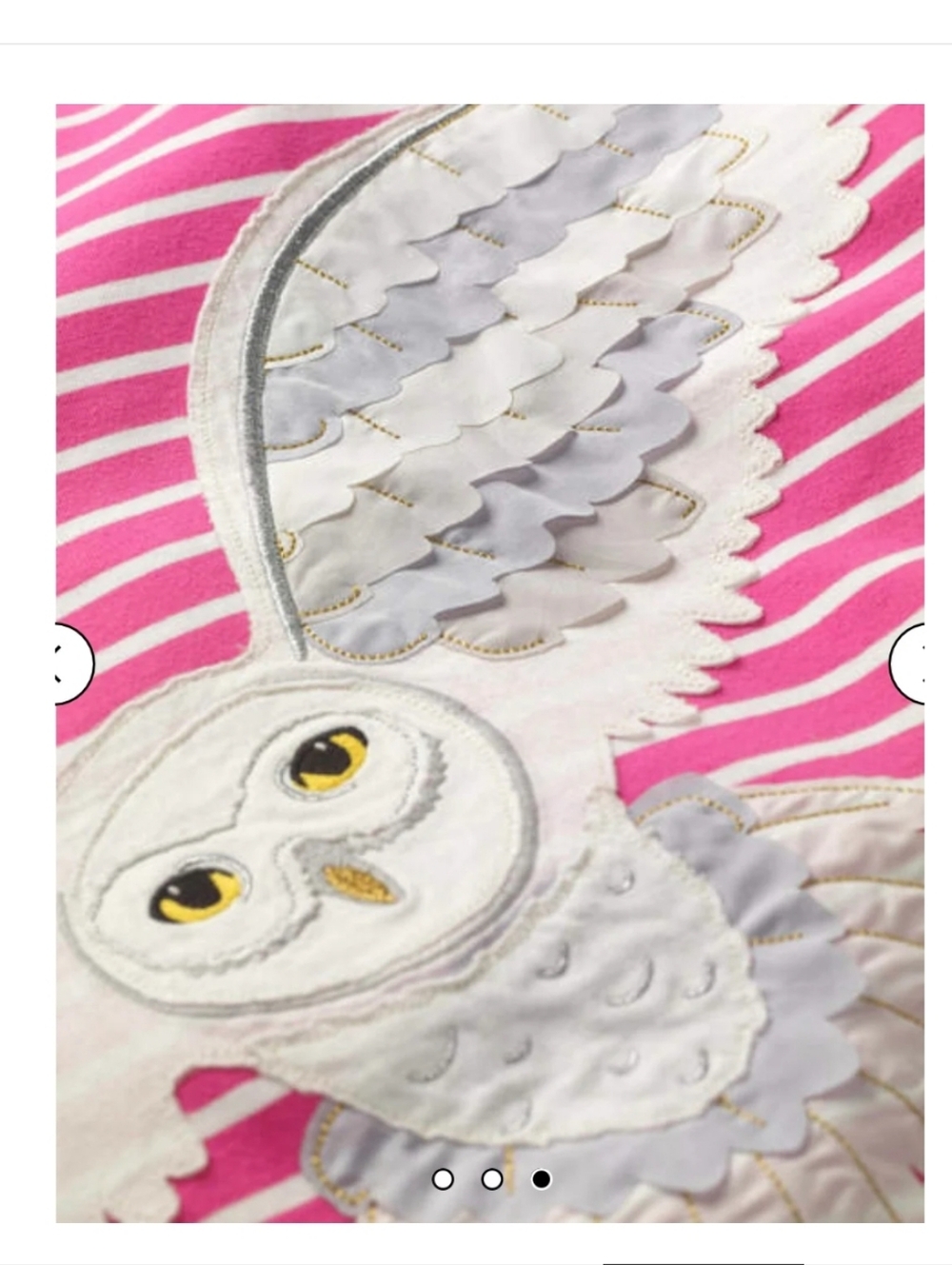 Mini Boden Harry Potter Hedwig Dress Sz 6/7 - Picture 4 of 8